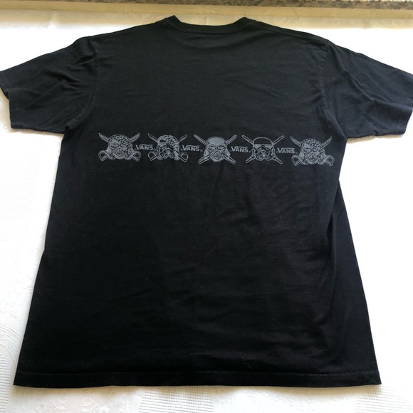 Vans Star Wars Black Graphic Printed T-Shirt Men’s Size L Short Sleeves Casual - Picture 14 of 16